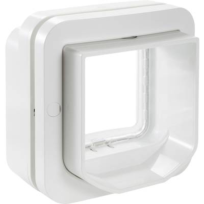 SureFlap Mikrochip DualScan Klapka do dverí pre domácich miláčikov biela  1 ks