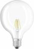 OSRAM 4052899972377 LED En.trieda 2021 E (A - G) E27 guľatý tvar 6.5 W = 60 W teplá biela (Ø x d) 124 mm x 168 mm vlákno 1 ks