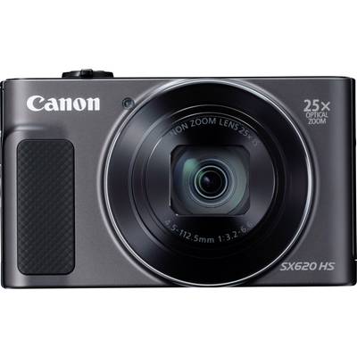 Canon PowerShot SX620HS digitálny fotoaparát 20 Megapixel Zoom (optický): 25 x čierna  Full HD videozáznam, WiFi