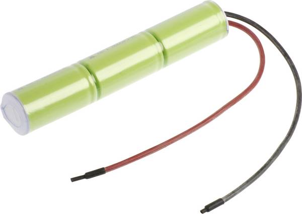Mexcel Inline L1x3 akupack - sada nabíjacích batérií 3x baby (C) odolné voči vysokým teplotám, s káblom, Flat-Top Ni-MH 3.6 V 4000 mAh