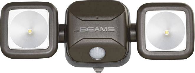 Mr. Beams MB 3000 MB3000-BRN-01-01 Faretto LED per esterno con rilevatore di movimento Bianco freddo