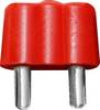 BELI-BECO 61/15rt mini banánový konektor zástrčka, rovná Ø pin: 2.6 mm červená 1 ks