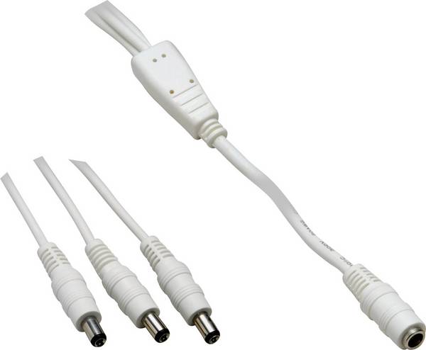 VOLTCRAFT 072981C nízkonapäťový pripojovací kábel nizkonapäťová zásuvka - nízkonapäťová zástrčka 5.5 mm 2.1 mm 5.5 mm 2.1 mm 0.35 m 1 ks