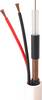 ELAN 82271 AV kabel 2 x 0.75 mm² biela metrový tovar
