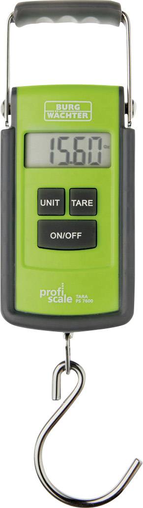 Burg Wächter TARA PS 7600 Hængevægt Vejeområde 40 kg Batteridrevet