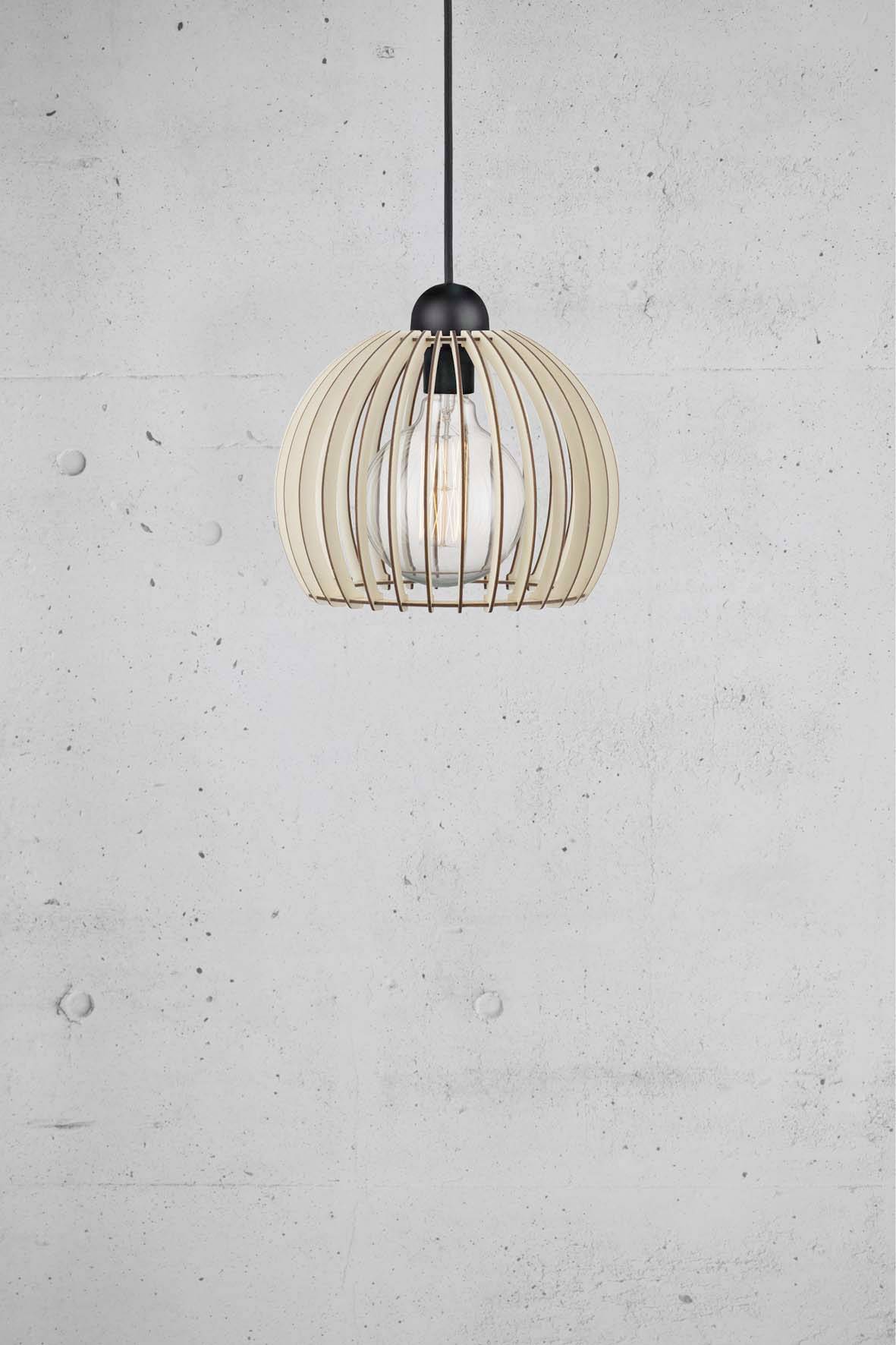 Nordlux Chino 25 84823014 Pendullampe E27 60 W Træ