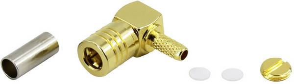TRU COMPONENTS 5972556 SMB konektor spojka, zahnutá 50 Ω 1 ks
