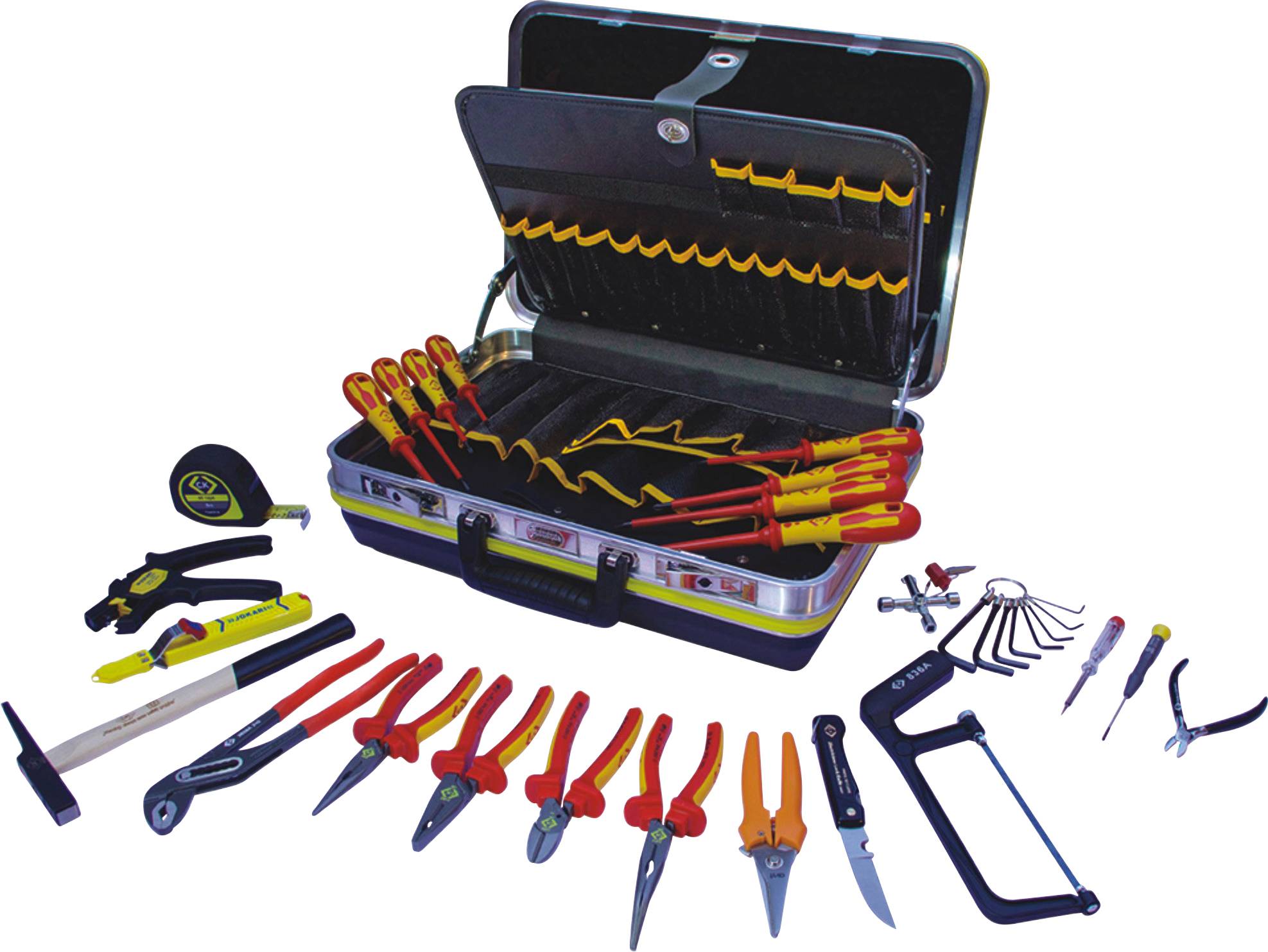 C.K T1641 Elektriker Verktygsväska med utrustning