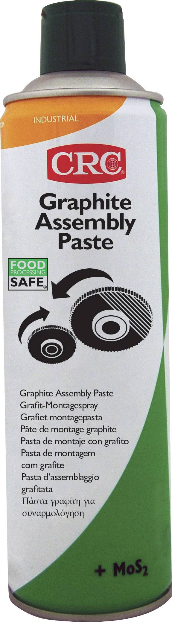 CRC GRAFIT ASSEMBLY PASTA 500ml GRAPHITE PASTA ASSEMBLY spray di montaggio 500 ml