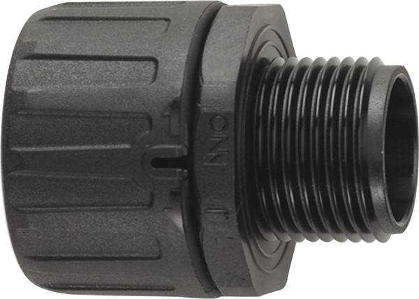 LAPP 55506405 SILVYN® FPAG M63x1,5/1 BK hadicová spojka čierna M63 rovná 2 ks