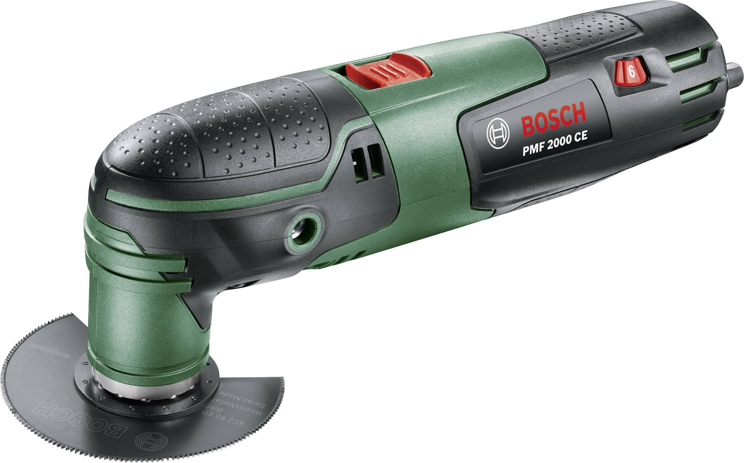 Bosch Home and Garden PMF 2000 CE 0603102003 Multiutensile elettrico incl. accessori 10 parti 220 W