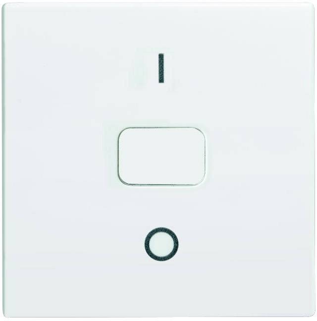 Busch-Jaeger 2502-914 Uitschakelaar, Wipschakelaar leeg, Symbool voor knop neutraal Afdekking Busch-balance SI Alpine-wit 1 stuk(s) afbeelding