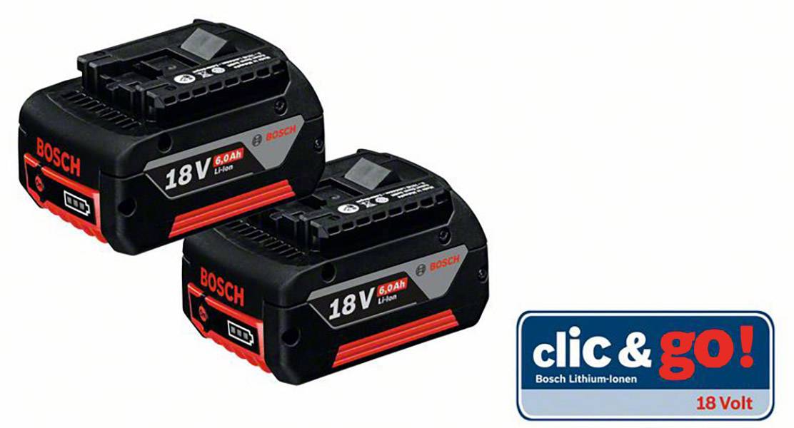 Bosch Professional náhradný akumulátor pre elektrické náradie, 6 Ah Li-Ion akumulátor, 0615990GZ2