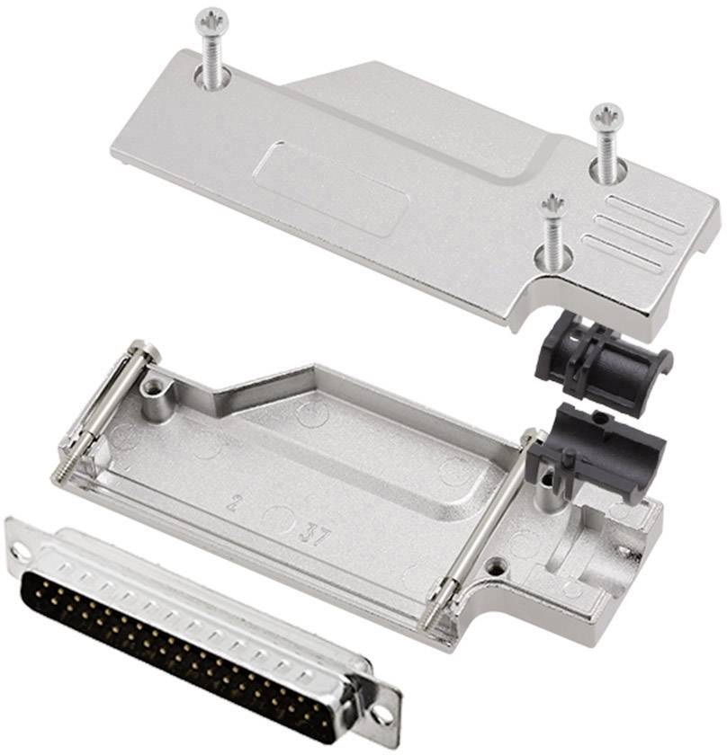 encitech DCMR-FK-37-DBP-K 6355-0065-04 KIT connettori maschio SUB-D 90 ° Numero Poli (num): 37 Punte a saldare 1 KIT