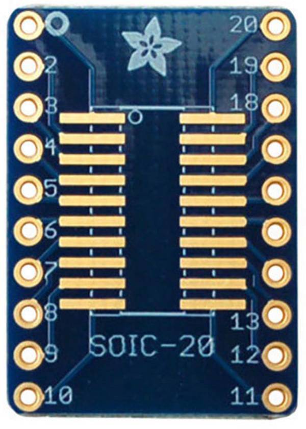 Adafruit 1206 doska (neosazená) 3 ks