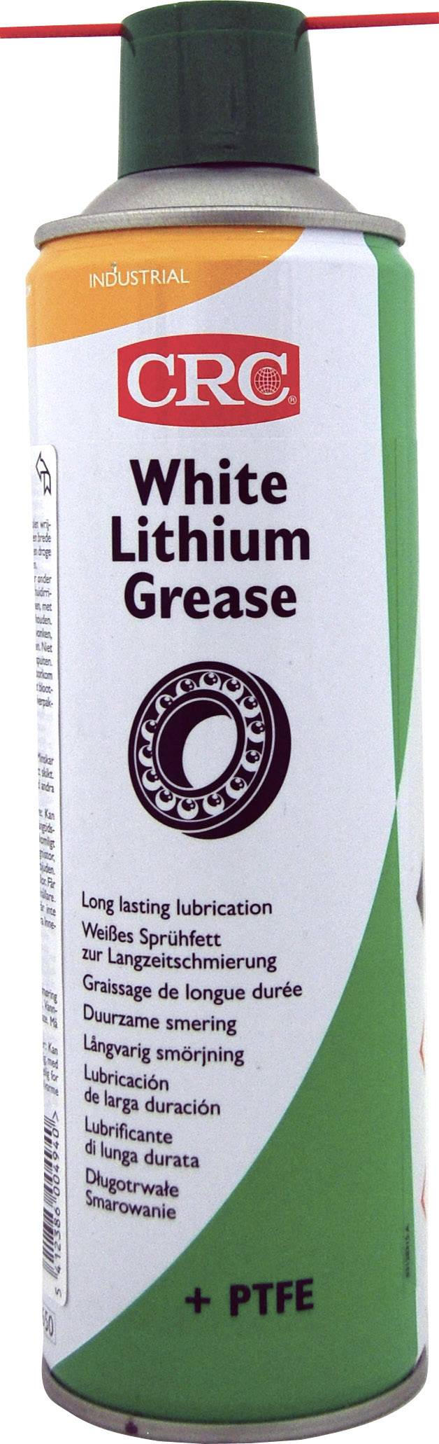 CRC WHITE LITHIUM GREASE Grasso a iniezione bianco con PTFE 500 ml