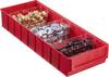 Allit 456571 skladový box, (d x š x v) 500 x 185 x 81 mm, červená, 1 ks