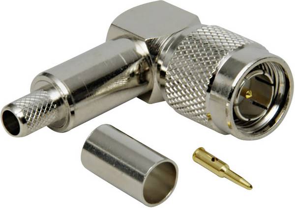 TRU COMPONENTS 1577812 TNC konektor zástrčka, zahnutá 50 Ω 1 ks