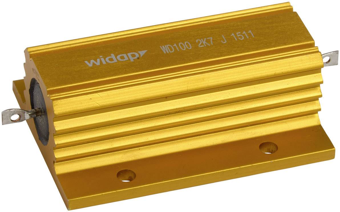 Widap 160132 Resistenza a filo 100 Ω in alluminio 100 W 1 % 1 pz.
