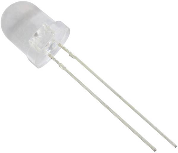 TRU COMPONENTS 1573754 LED s vývodmi žltá guľatý 8 mm 1800 mcd 25 ° 20 mA 2.1 V