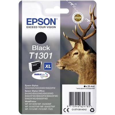 Epson T1301 atramenty originál čierna