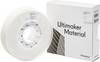 UltiMaker ABS - M2560 White 750 - 206127 vlákno pre 3D tlačiarne ABS plast 2.85 mm 750 g biela 1 ks
