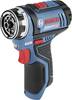 Bosch Professional GSR 12V-15 FlexiClick aku vŕtací skrutkovač, 12 V Li-Ion akumulátor bez akumulátoru, bez nabíjačky, 06019F6004