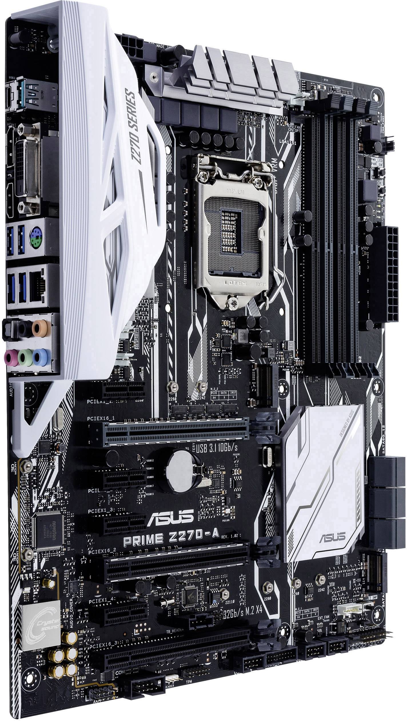 Asus PRIME Z270-A Základná doska Socket Intel® 1151 Tvarový faktor ATX