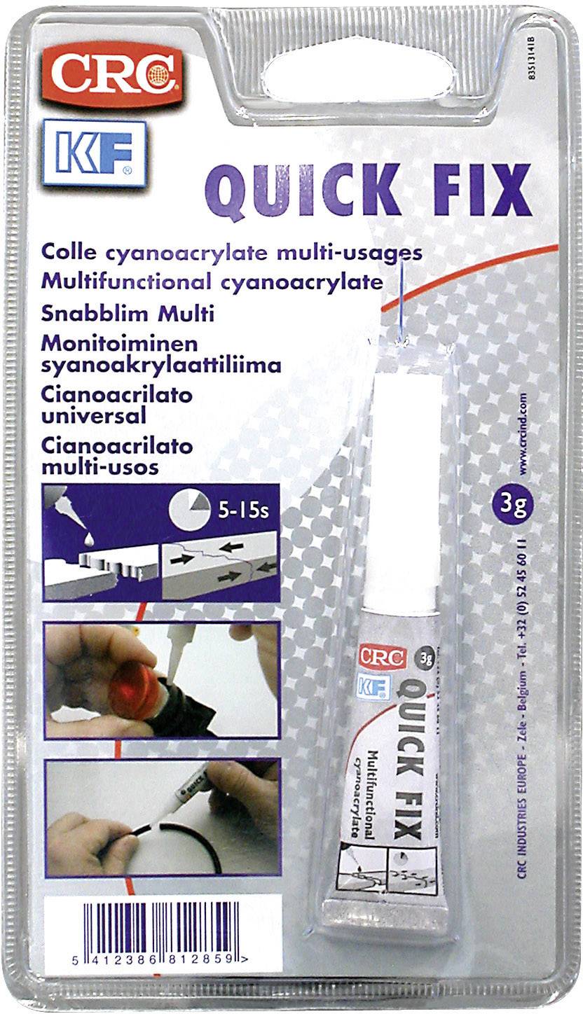 CRC QUICK FIX sekundové lepidlo 30710-AA 3 g