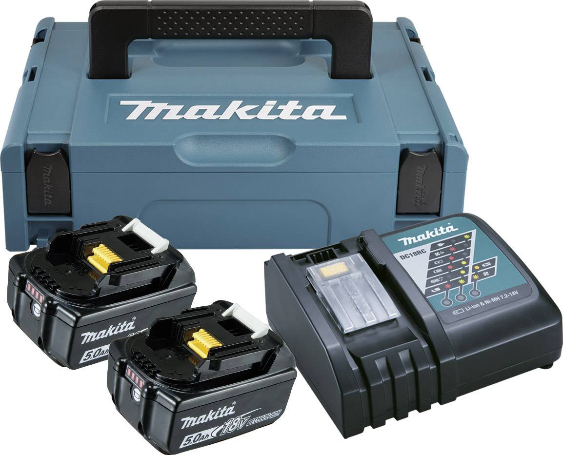 Makita 197624-2 náhradný akumulátor pre elektrické náradie, 5 Ah Li-Ion akumulátor, 197624-2