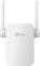WiFi repeater s dvoma anténami od TP-Link na rozšírenie dosahu WiFi siete. Biele, kompaktné prevedenie.