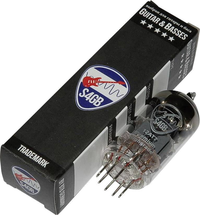 BTB Vertrieb 12AT7-S4GB Premium Valvola termoionica Selezionato per Chitarra & Basso Triodo doppio Numero Poli (num): 9 Attacco: Noval Contenuto 1 pz.