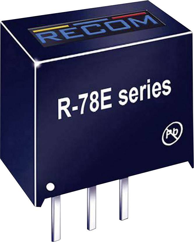 RECOM R-78E5.0-1.0 Convertitore DC/DC da circuito stampato 5 V 1 A 5 W Num. uscite: 1 x Contenuto 1 pz.