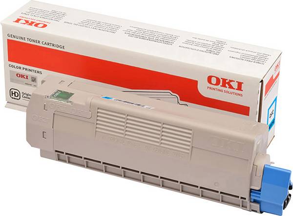 OKI C612 náplň do tlačiarne originál náhradný OKI 46507507 zelenomodrá Maximálny rozsah stárnek 6000 Seiten