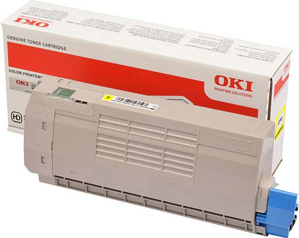 OKI C712 náplň do tlačiarne originál náhradný OKI 46507613 žltá Maximálny rozsah stárnek 11500 Seiten