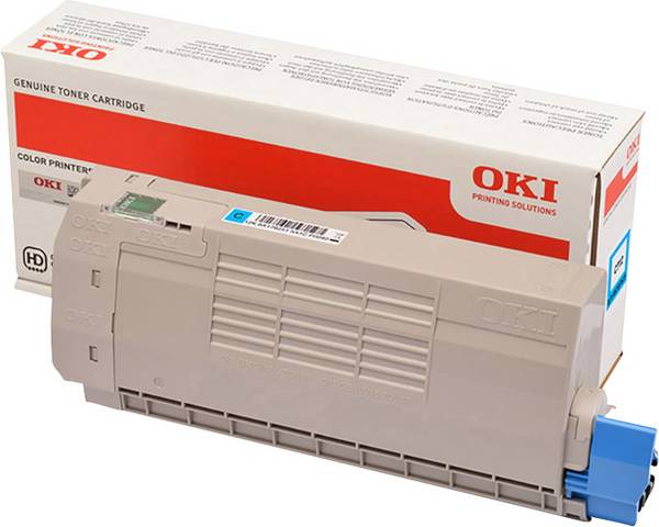 OKI C712 náplň do tlačiarne originál náhradný OKI 46507615 zelenomodrá Maximálny rozsah stárnek 11500 Seiten