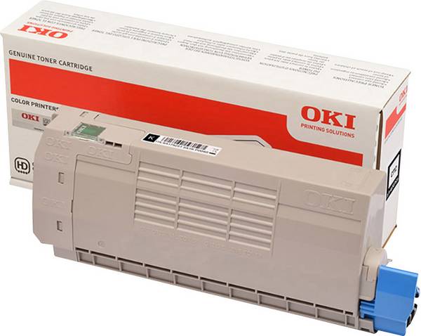 OKI C712 náplň do tlačiarne originál náhradný OKI 46507616 čierna Maximálny rozsah stárnek 11000 Seiten