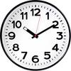 EUROTIME 82320 Quartz nástenné hodiny 30 cm x 50 mm čierna