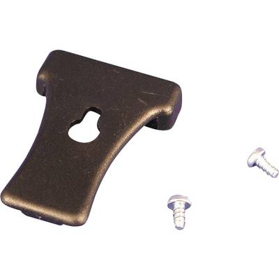 Hammond Electronics CP-001BK spona na opasok plast, čierna, 1 ks