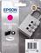 'Epson Magenta 35' atramentová kazeta pre modely WF-4720DWF, WF-4725DWF, WF-4730TWF, WF-4740DTWF, vrecko s kovovým visiacim zámkom.