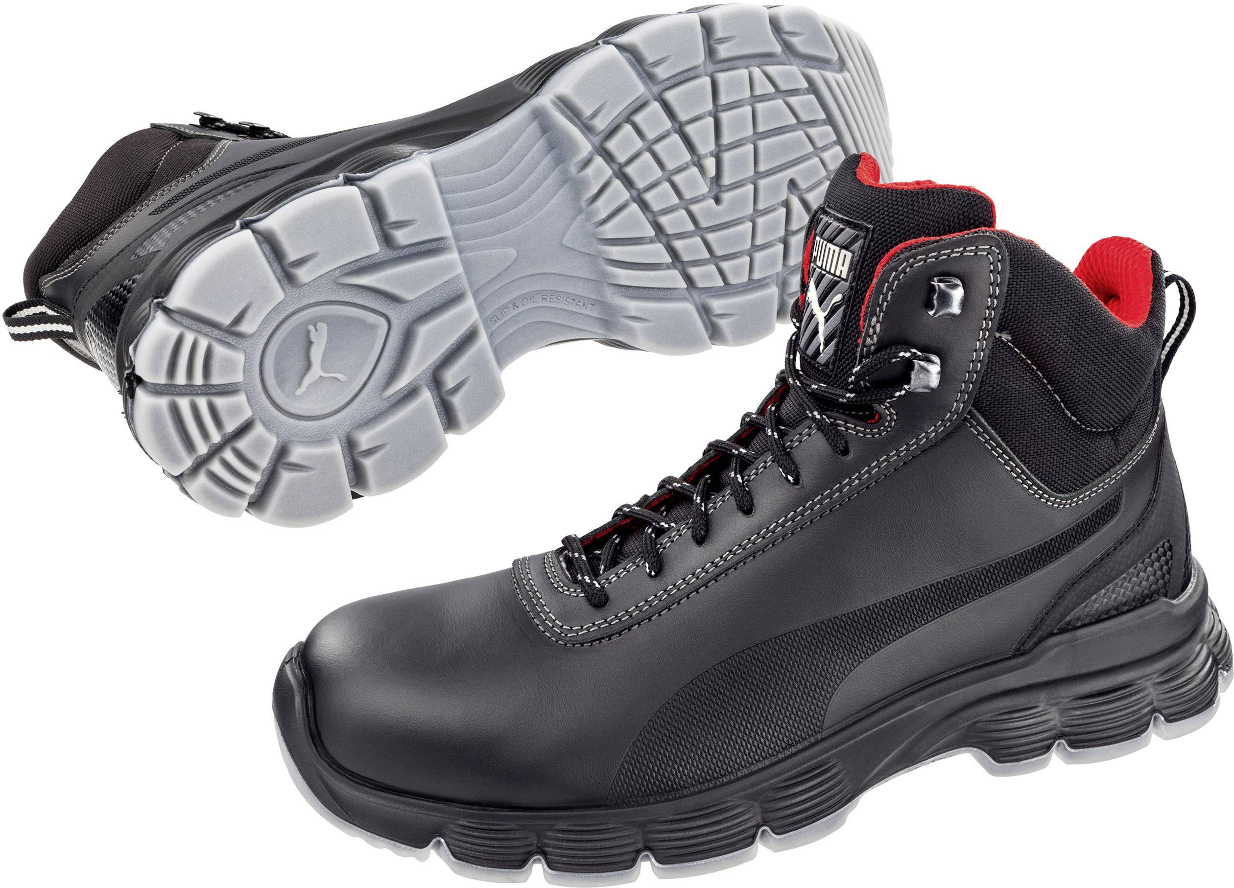 PUMA Pioneer Mid ESD SRC 630101-44 ESD Stivali di sicurezza S3 Taglia delle scarpe (EU): 44 Nero 1 pz.