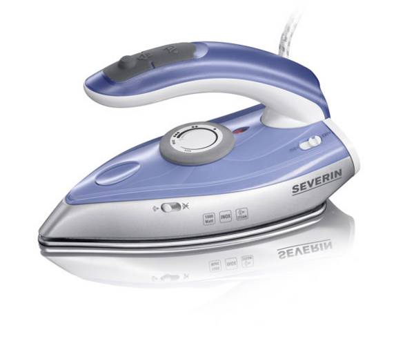 Severin BA 3234 cestovná žehlička striebornomodrá 1000 W