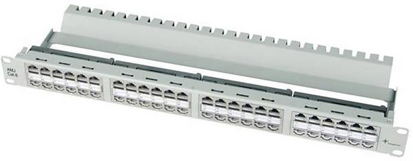 Telegärtner 100007036 LWL patch panel 48 portů CAT 6A 1 U
