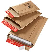 Colompac Rigid Plus CP010.03 Verzendenvelop (b x h x d) 215 x 300 x 50 mm Bruin Voor papierformaat=DIN A4 1 stuk(s)
