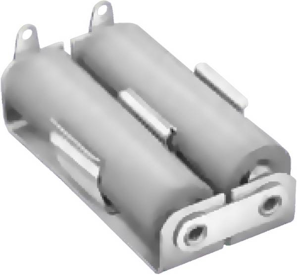 Keystone Electronics 146 batériový držák 2x mignon (AA) spájkovaný konektor (d x š x v) 55 x 29 x 15 mm