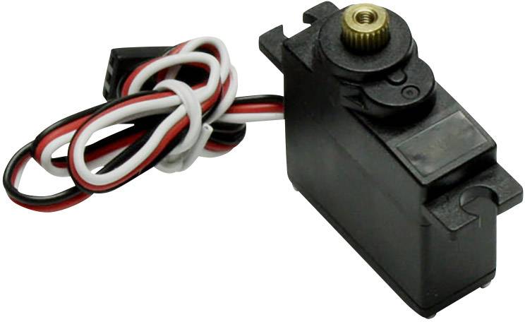 Master Modellbau Midi Servo DS3012 MG Servo digitale Materiale trasmissione: Metallo Sistema innesto: Uni (Graupner / JR / Futaba)