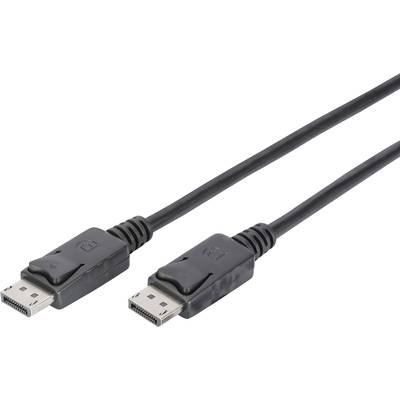 Digitus DisplayPort prepojovací kábel Konektor DisplayPort, Konektor DisplayPort 2.00 m čierna DB-340100-020-S guľatý, d