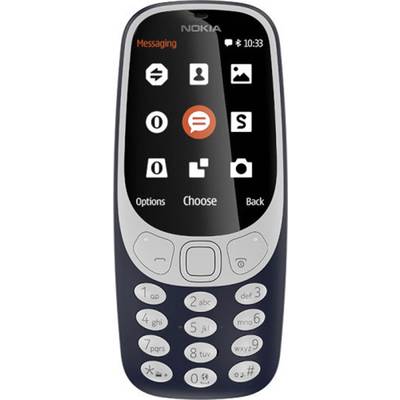 Nokia 3310 mobilný telefón Dual SIM modrá