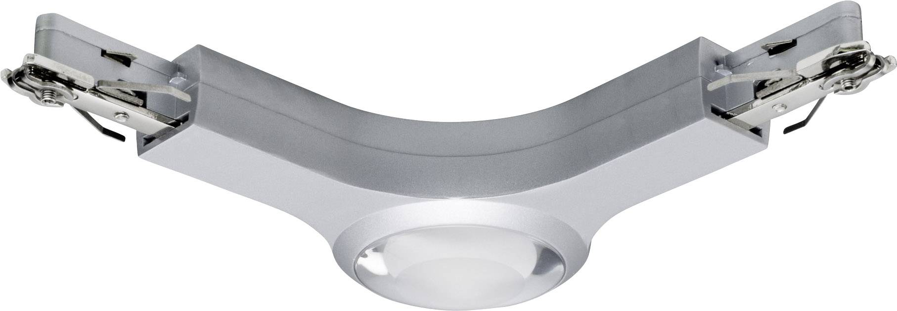 Moderný stropný reflektor s LED technológiou a štíhlym, zakrivným dizajnom pre rovnomerné rozloženie svetla v interiéroch.