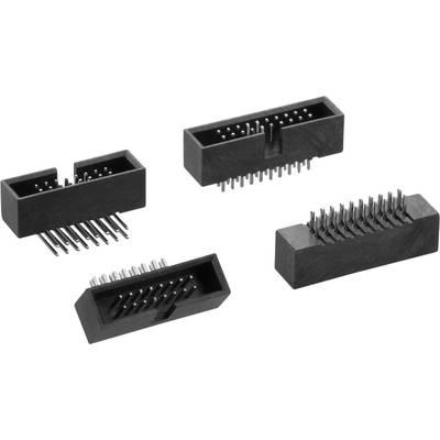 TRU COMPONENTS TC-067236-010-1-00 kolíková lišta Raster (rozteč): 1.27 mm Počet pólov: 10 Počet riadkov: 2 1 ks